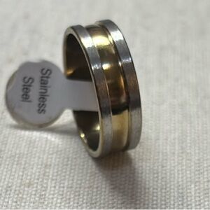 Stainless steel ring size 13